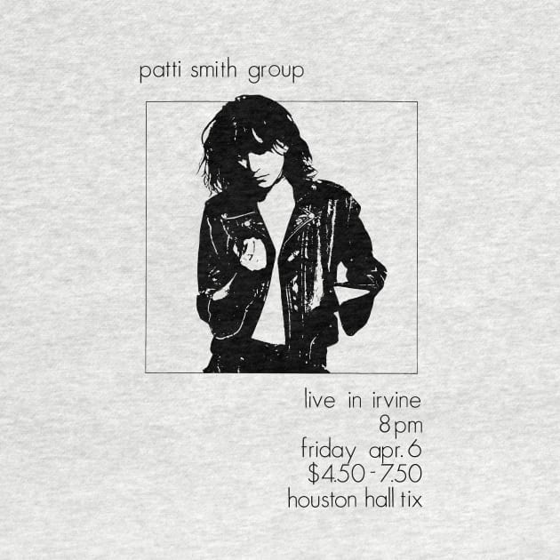 Patti Smith Live in Irvine (1979) by Scum & Villainy